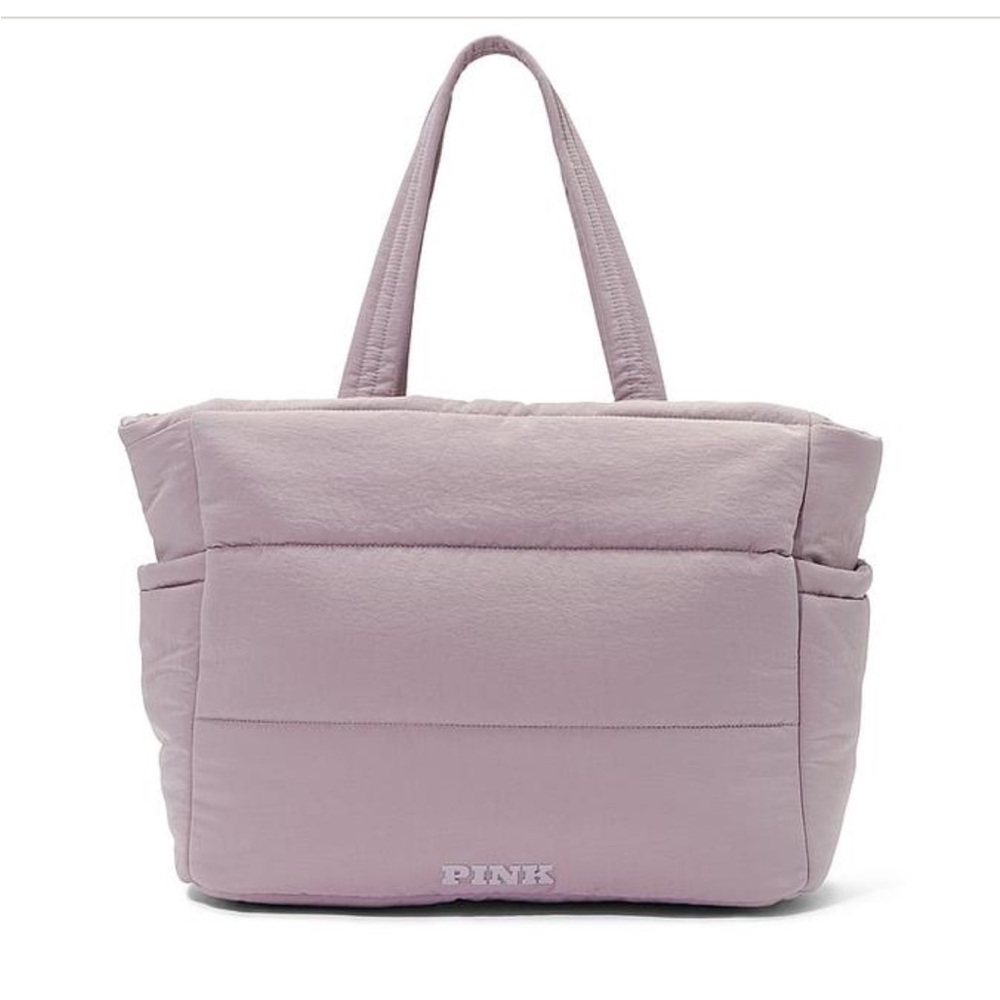 Victoria Secret ‘Pink’ Quilted Puffer tote
